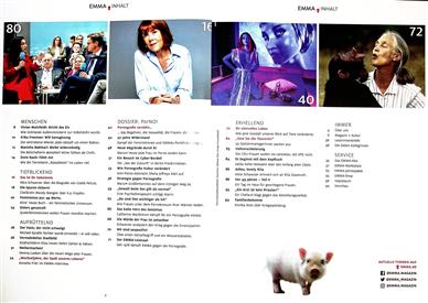 Emma Inhaltsverzeichnis
