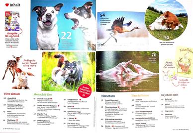 Herz für Tiere Inhaltsverzeichnis