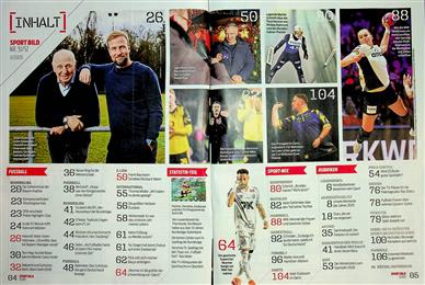 Sport Bild Inhaltsverzeichnis