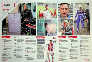 Sport Bild Inhaltsverzeichnis