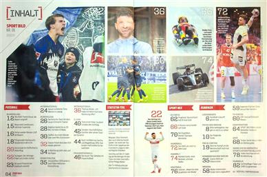 Sport Bild Inhaltsverzeichnis