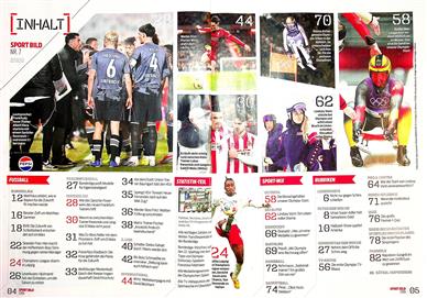 Sport Bild Inhaltsverzeichnis