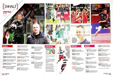 Sport Bild Inhaltsverzeichnis