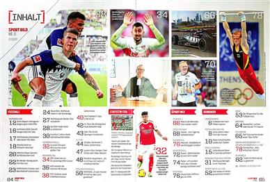 Sport Bild Inhaltsverzeichnis