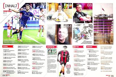 Sport Bild Inhaltsverzeichnis