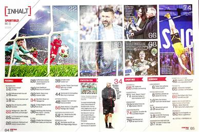 Sport Bild Inhaltsverzeichnis