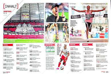 Sport Bild Inhaltsverzeichnis