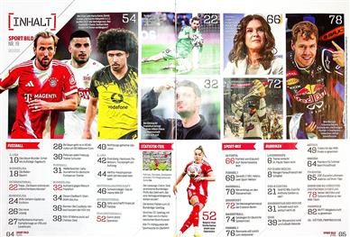 Sport Bild Inhaltsverzeichnis