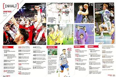 Sport Bild Inhaltsverzeichnis