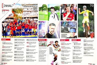 Sport Bild Inhaltsverzeichnis