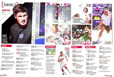 Sport Bild Inhaltsverzeichnis