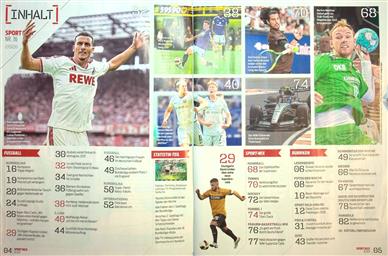 Sport Bild Inhaltsverzeichnis