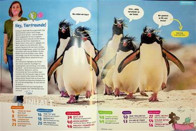 Tierfreund Inhaltsverzeichnis