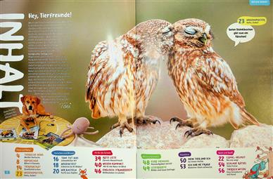 Tierfreund Inhaltsverzeichnis