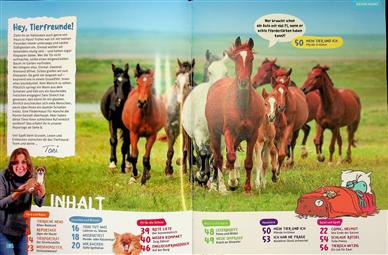 Tierfreund Inhaltsverzeichnis