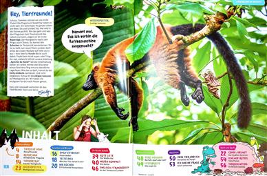 Tierfreund Inhaltsverzeichnis