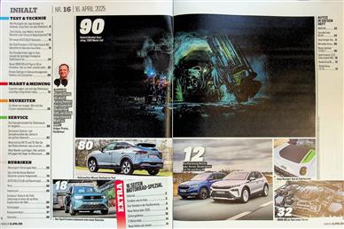 Auto Bild Inhaltsverzeichnis