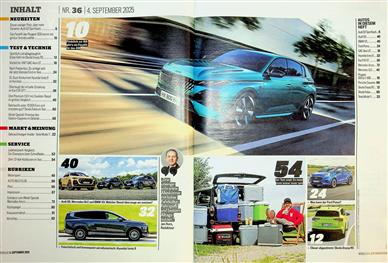 Auto Bild Inhaltsverzeichnis