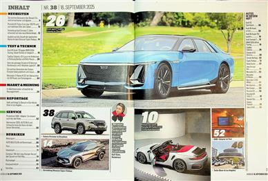 Auto Bild Inhaltsverzeichnis