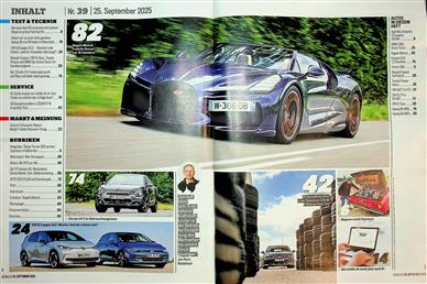 Auto Bild Inhaltsverzeichnis