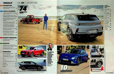 Auto Bild Inhaltsverzeichnis