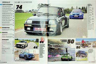 Auto Bild Inhaltsverzeichnis