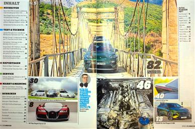 Auto Bild Inhaltsverzeichnis