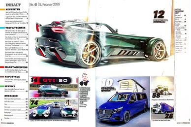 Auto Bild Inhaltsverzeichnis