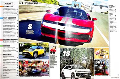 Auto Bild Inhaltsverzeichnis