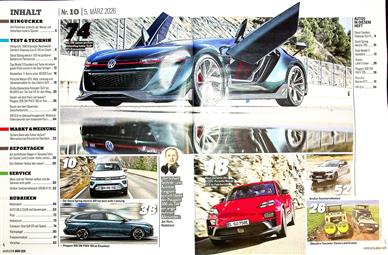 Auto Bild Inhaltsverzeichnis