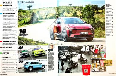 Auto Bild Inhaltsverzeichnis