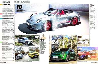 Auto Bild Inhaltsverzeichnis