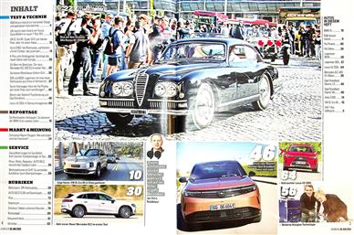 Auto Bild Inhaltsverzeichnis