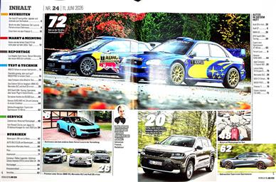 Auto Bild Inhaltsverzeichnis