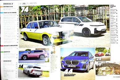 Auto Bild Inhaltsverzeichnis