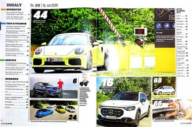 Auto Bild Inhaltsverzeichnis