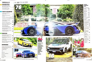 Auto Bild Inhaltsverzeichnis