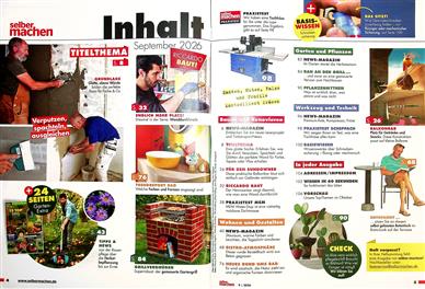 Selber Machen Inhaltsverzeichnis