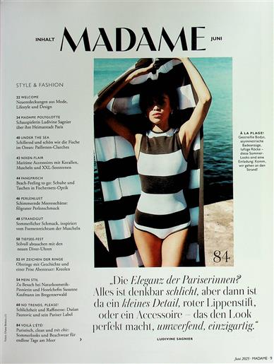 Madame Inhaltsverzeichnis