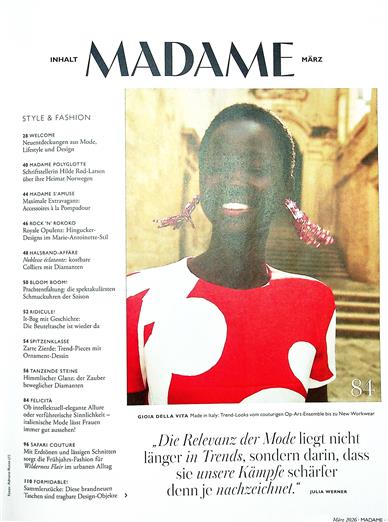 Madame Inhaltsverzeichnis