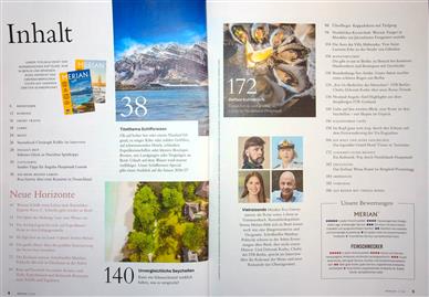 Merian Inhaltsverzeichnis