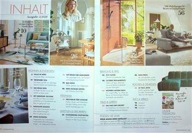 Zuhause Wohnen Inhaltsverzeichnis