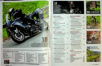 Motorrad Inhaltsverzeichnis