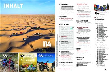 Motorrad Inhaltsverzeichnis