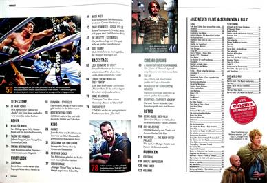 Cinema Inhaltsverzeichnis