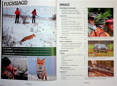 Unsere Jagd Inhaltsverzeichnis