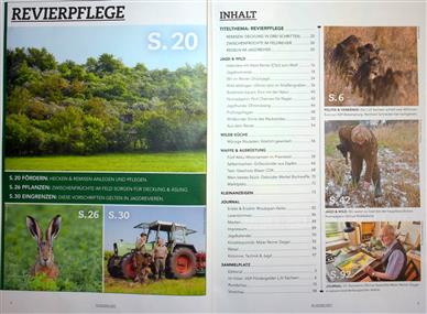 Unsere Jagd Inhaltsverzeichnis