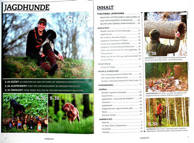 Unsere Jagd Inhaltsverzeichnis