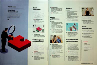 Stiftung Warentest Finanzen Inhaltsverzeichnis