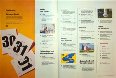 Stiftung Warentest Finanzen Inhaltsverzeichnis